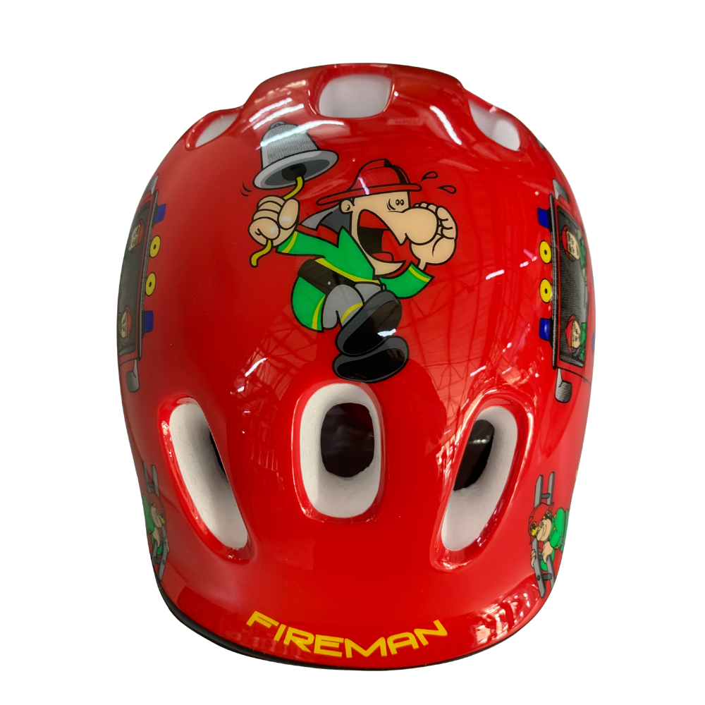 Santa Fee MV6-2 Red Kids Adjustable Bicycle Helmet