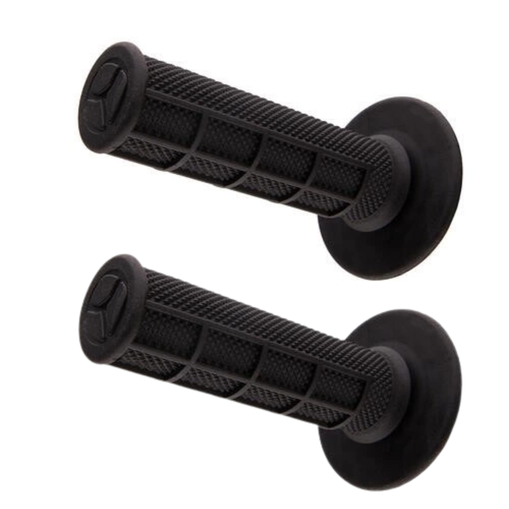 Tag Metals Half Waffle Slim Black Grips