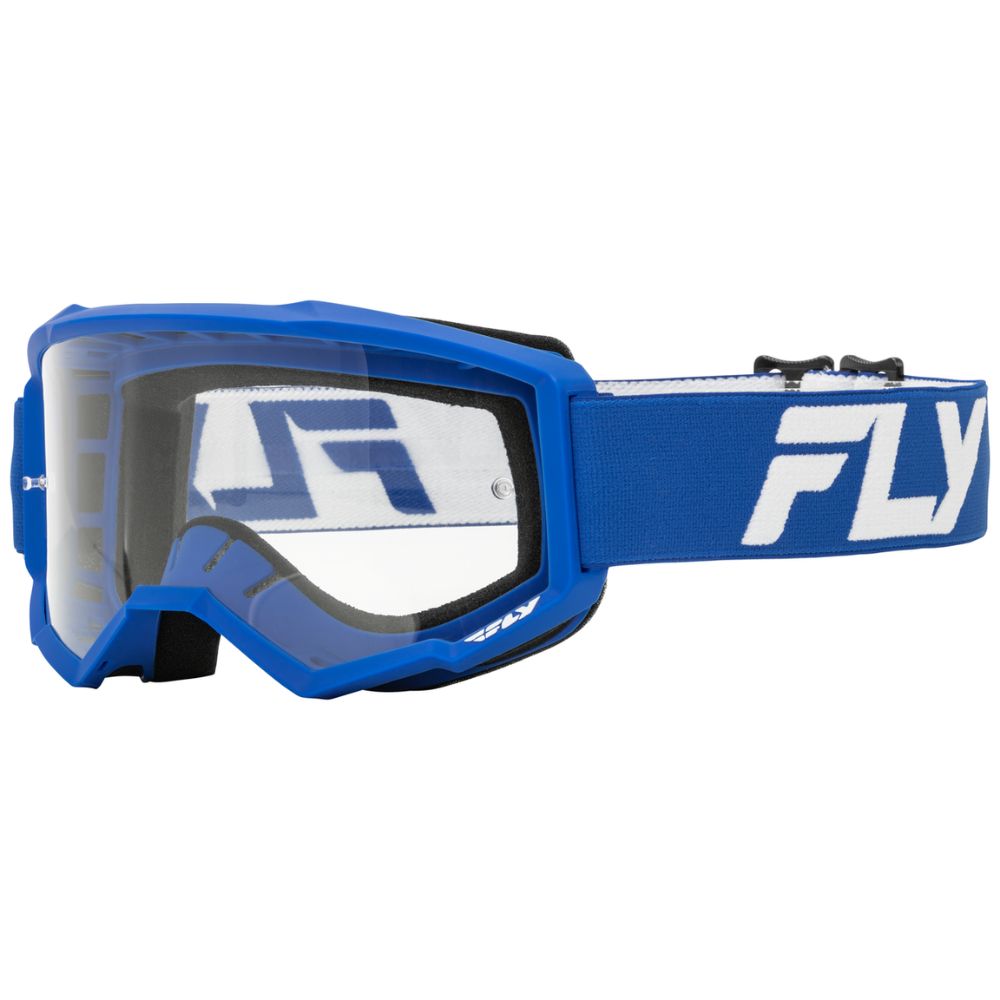 Fly Focus Blue/White Clear Goggle