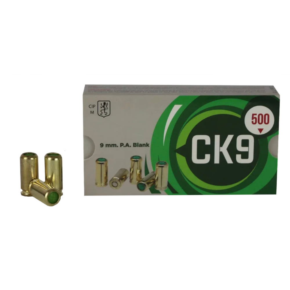 CK9 7710 9MM BLANK BULLETS (50PCS)