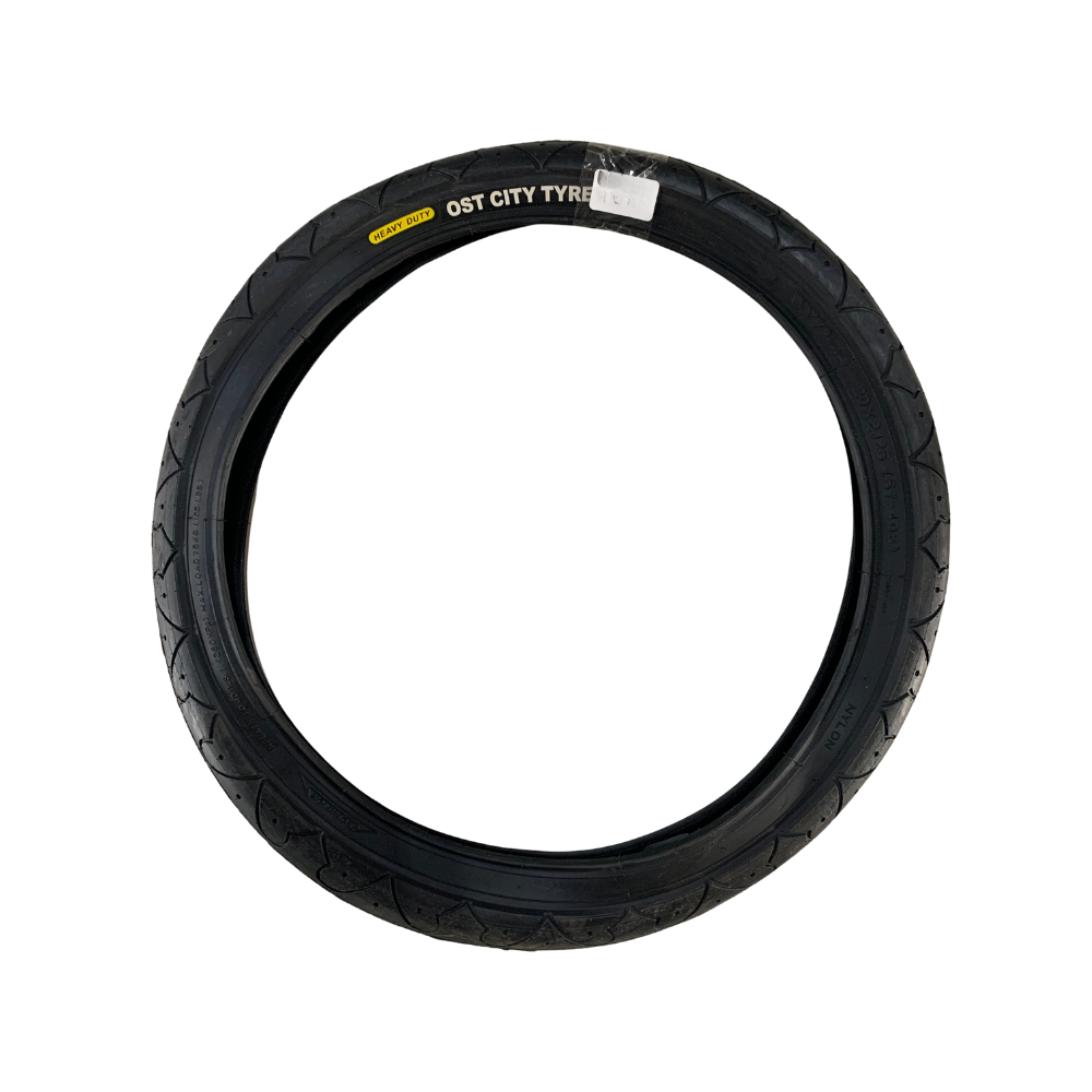 Wanda P1099 Blk Fire Slick Bicycle Tyre - 20x2.125