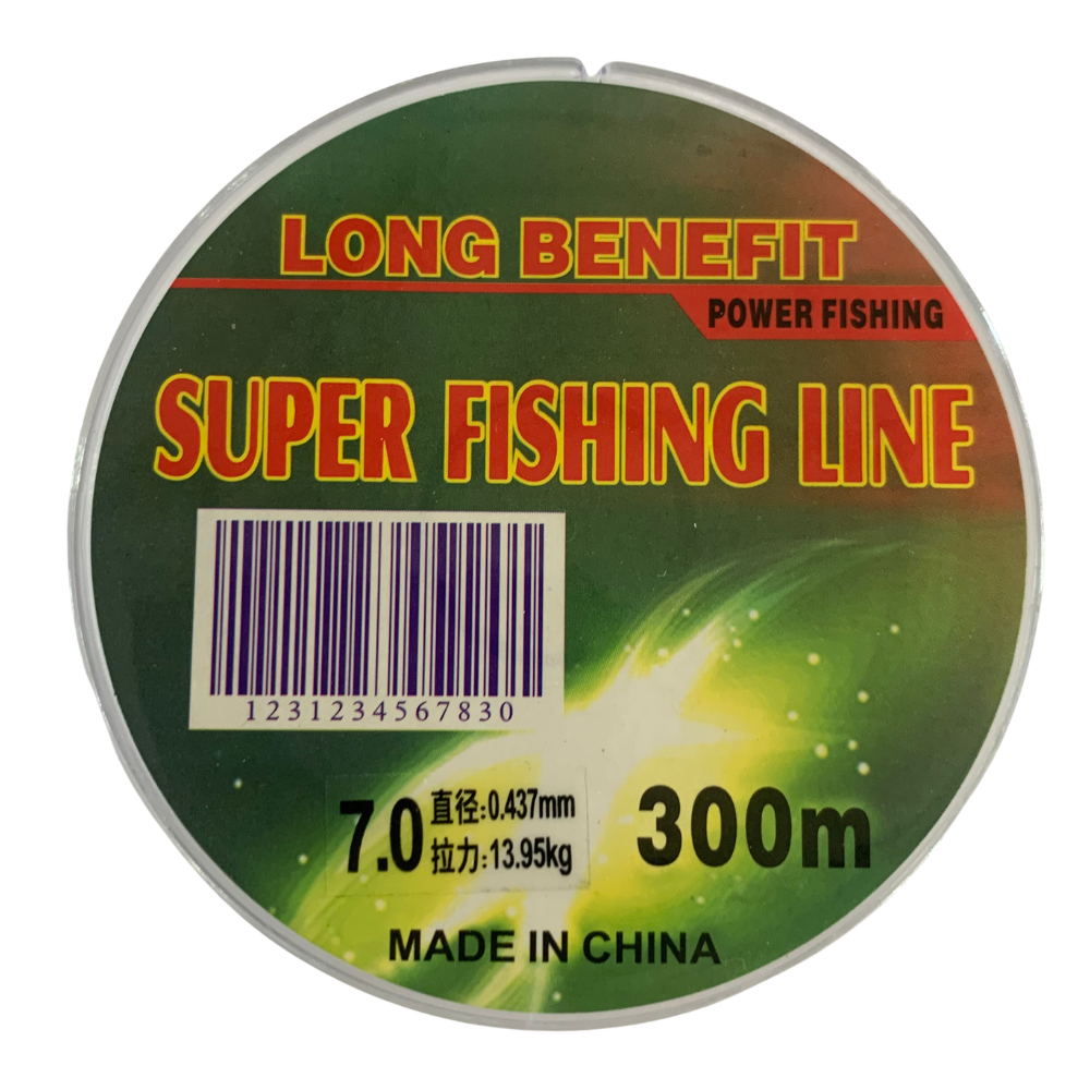 L&B 7.0# 30LBS White 300m Super Fishing Line