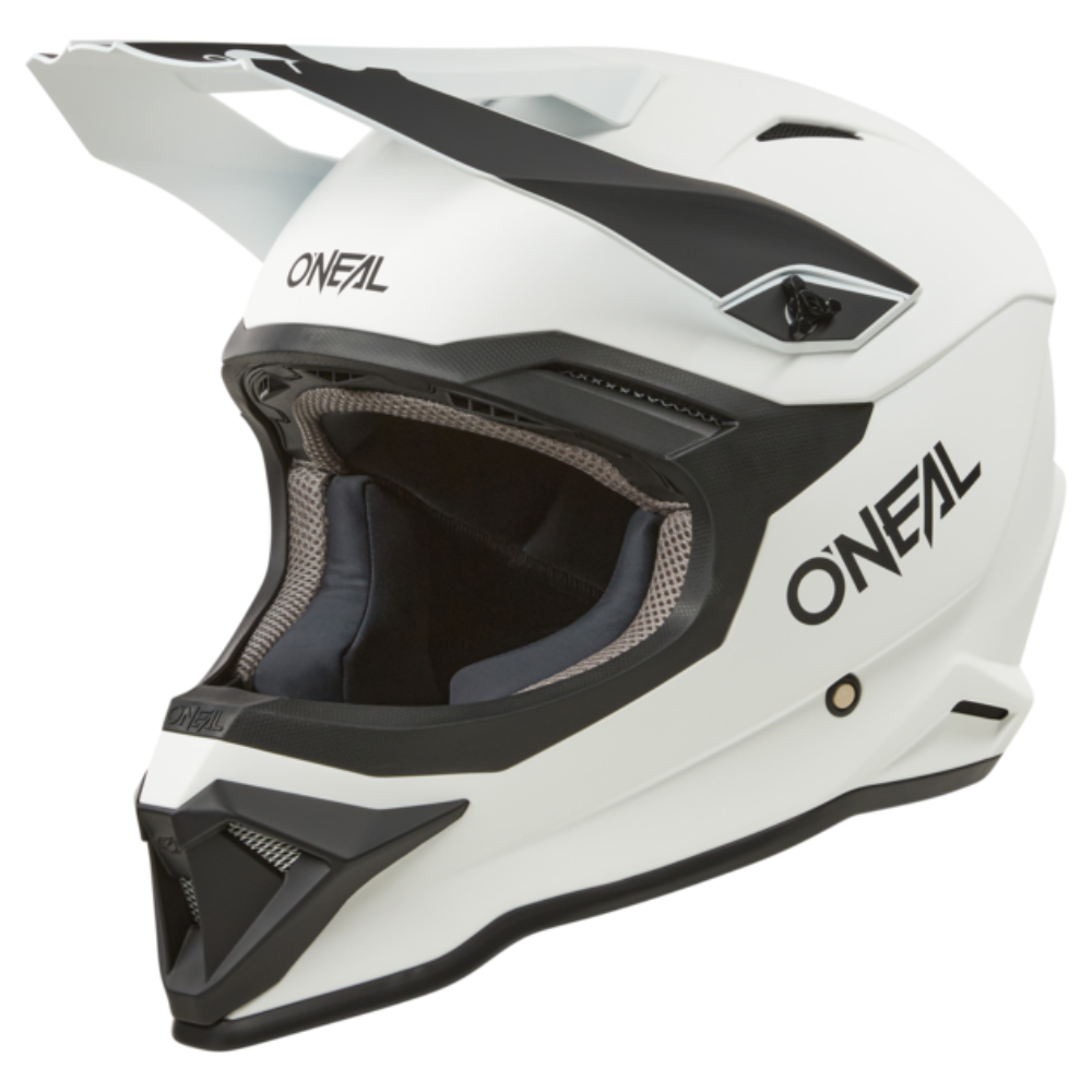 O'Neal 1S Stream V.24 Solid White Helmet