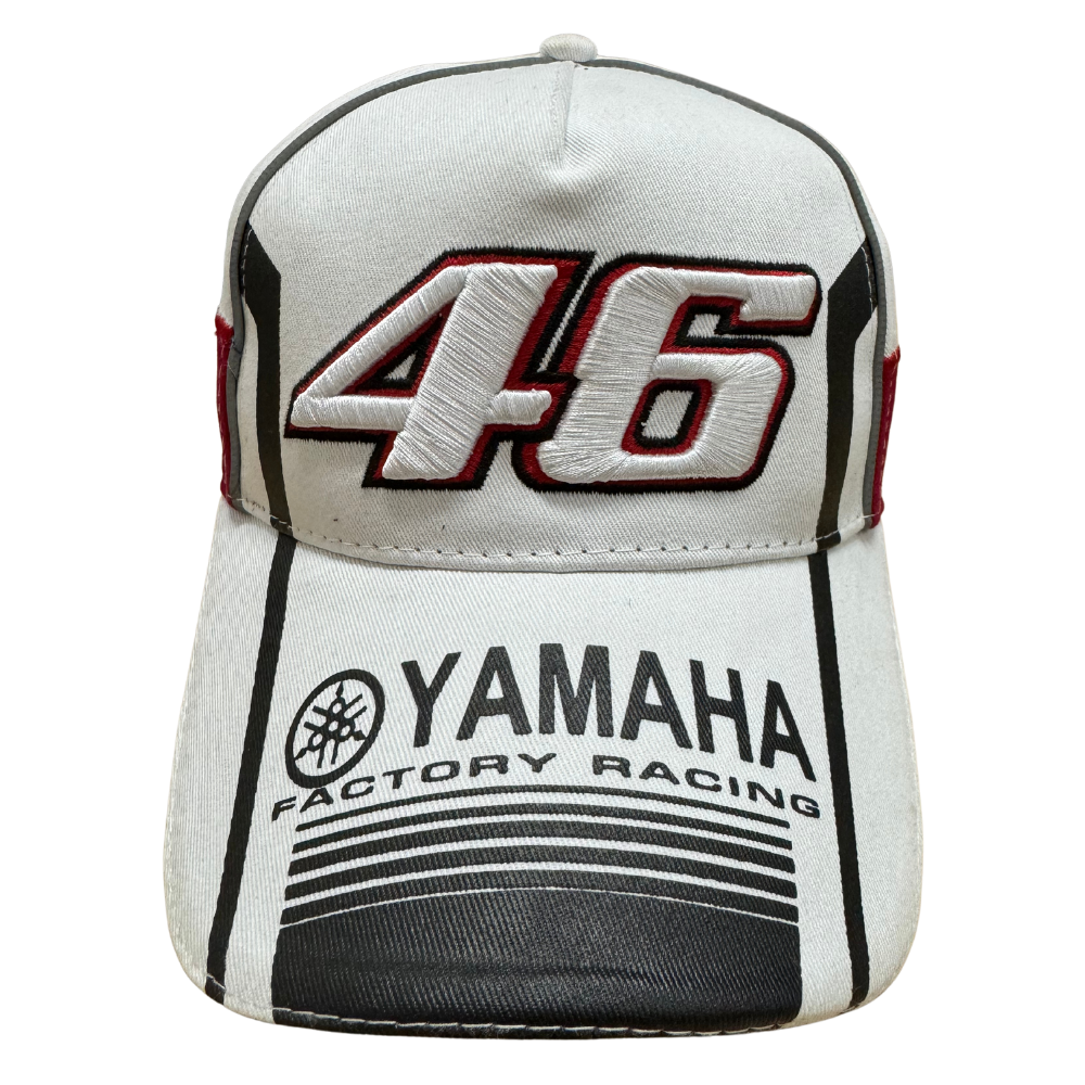 MCA Aftermarket Yamaha 46 White Branded Caps