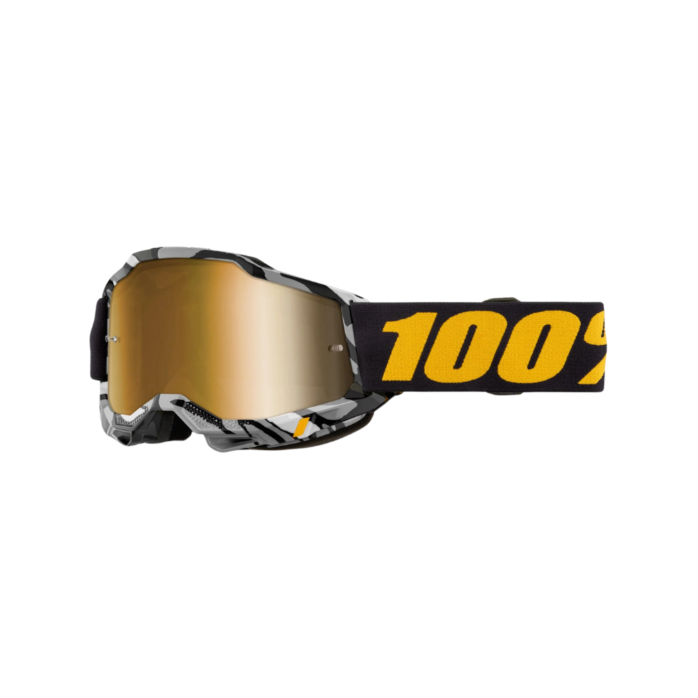 100% Accuri2 Ambush Gold Mirror Goggle