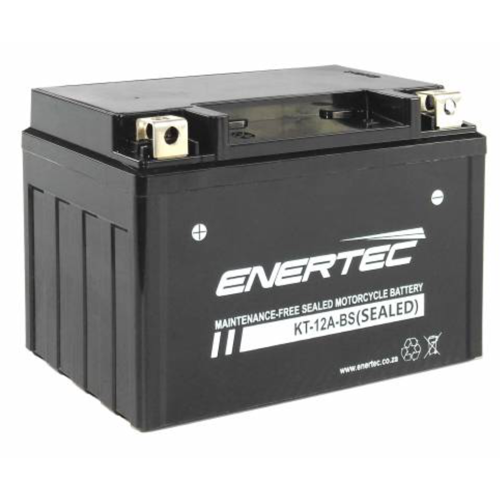 Enertec Battery KT-12A-BS -Motorcycle Battery