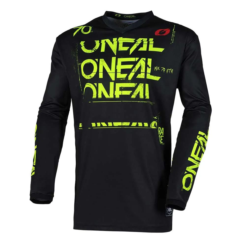 O'Neal Element Static V.25 Black/Yellow Jersey