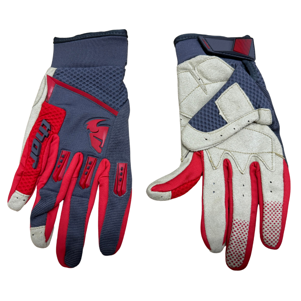 MC Auto: Thor Core Red/Charcoal Gloves