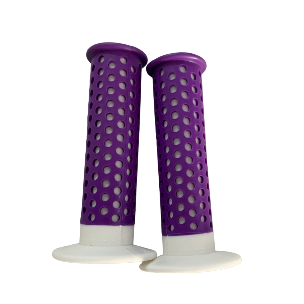 Aftermarket BMX Ocley White/ Purple Grips