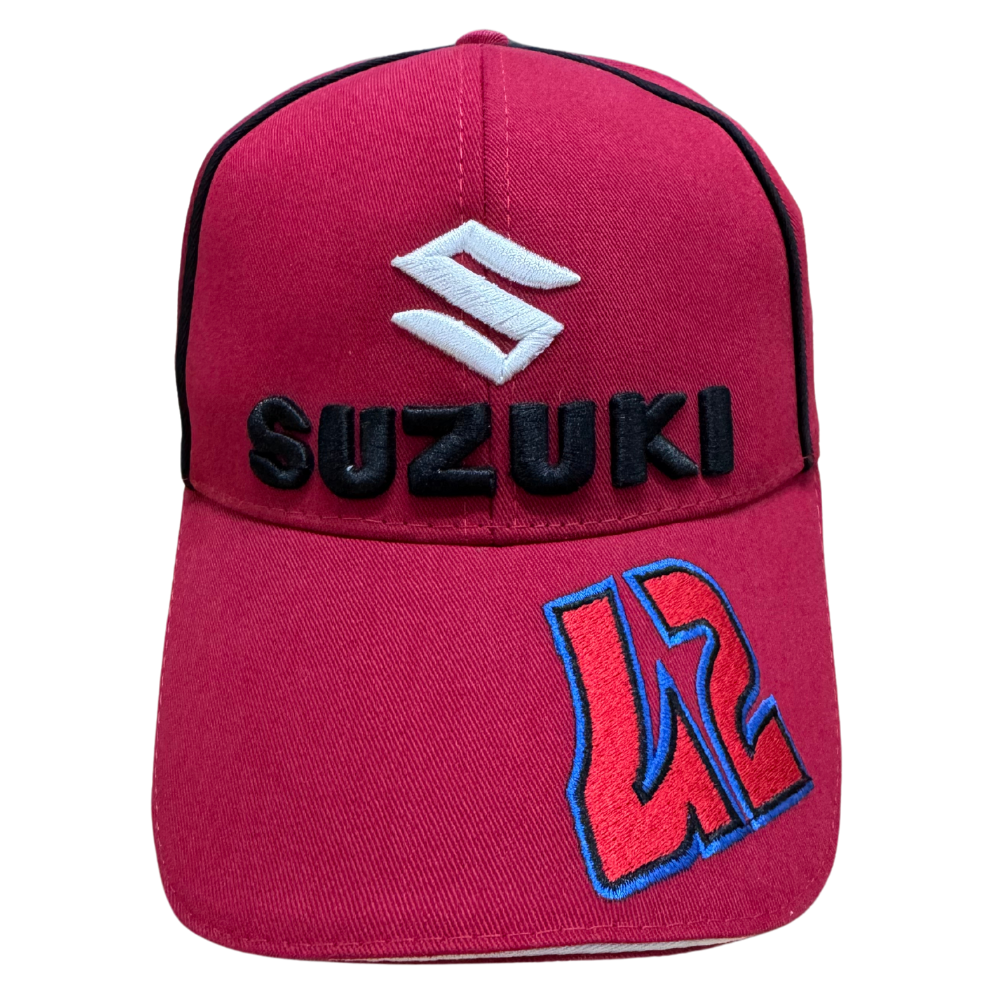 MCA Aftermarket Suzuki 42 Red Branded Cap