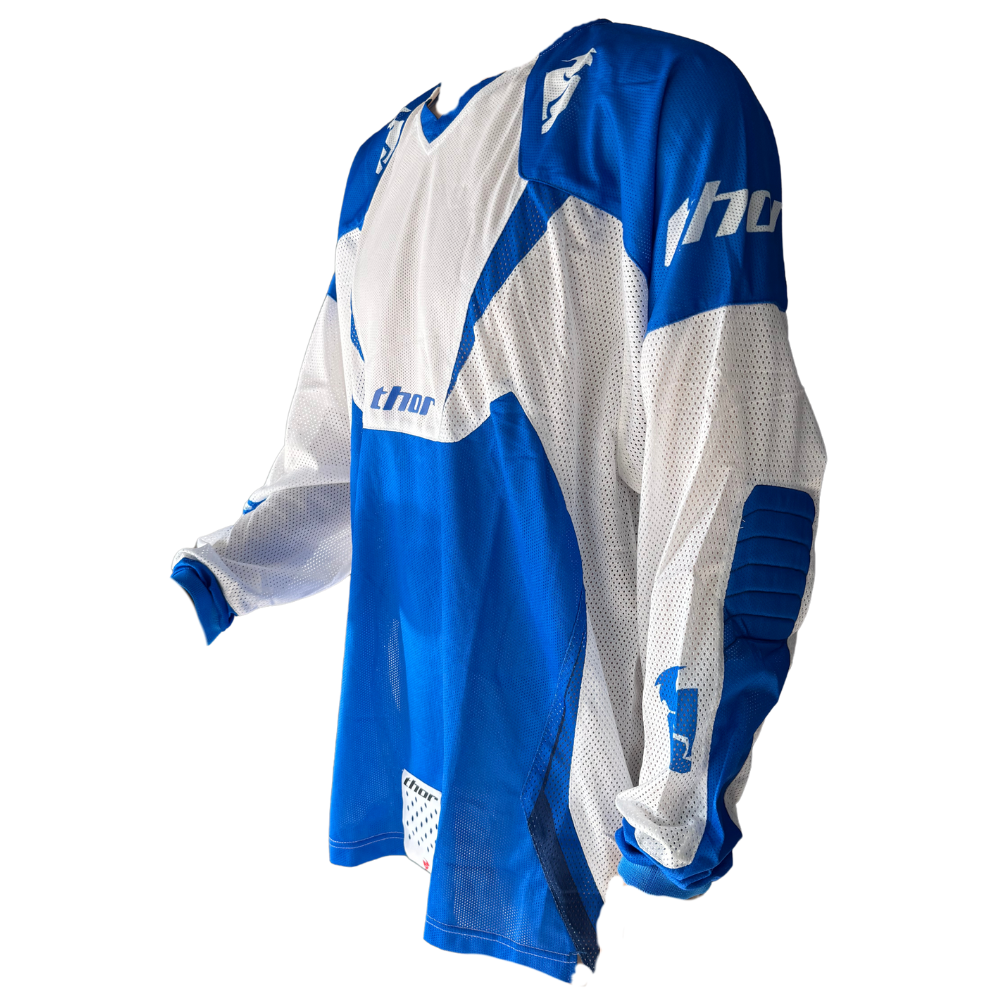 Thor AC Vented Blue/White Jersey