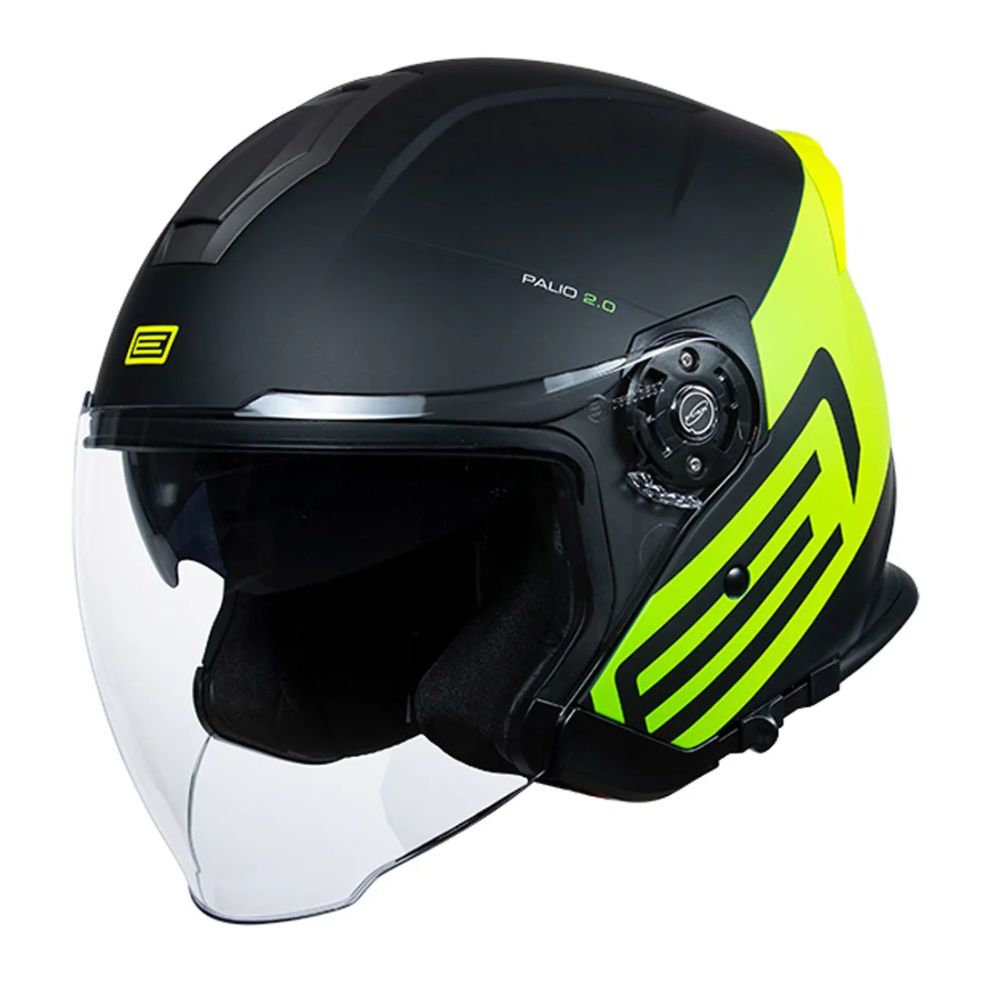 Origine Palio 2.0 Scout Flo Yellow/Black Jet Helmet