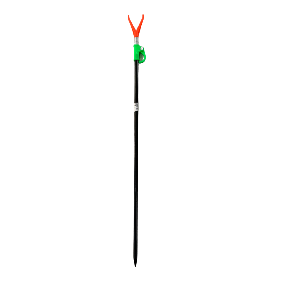 L&B Fishing Rod Stand 1.2m Orange V Clip