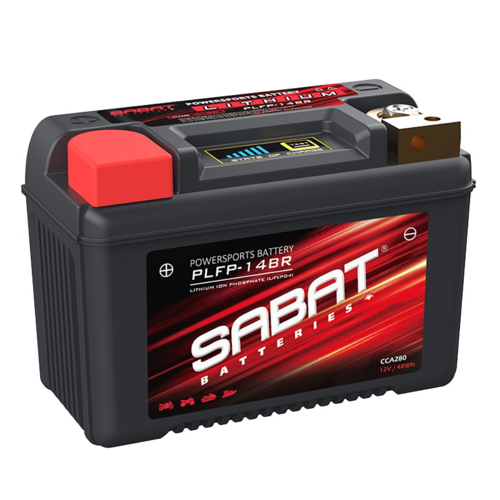 Sabat Lithium Battery PLFP-14BR -Motorcycle Battery