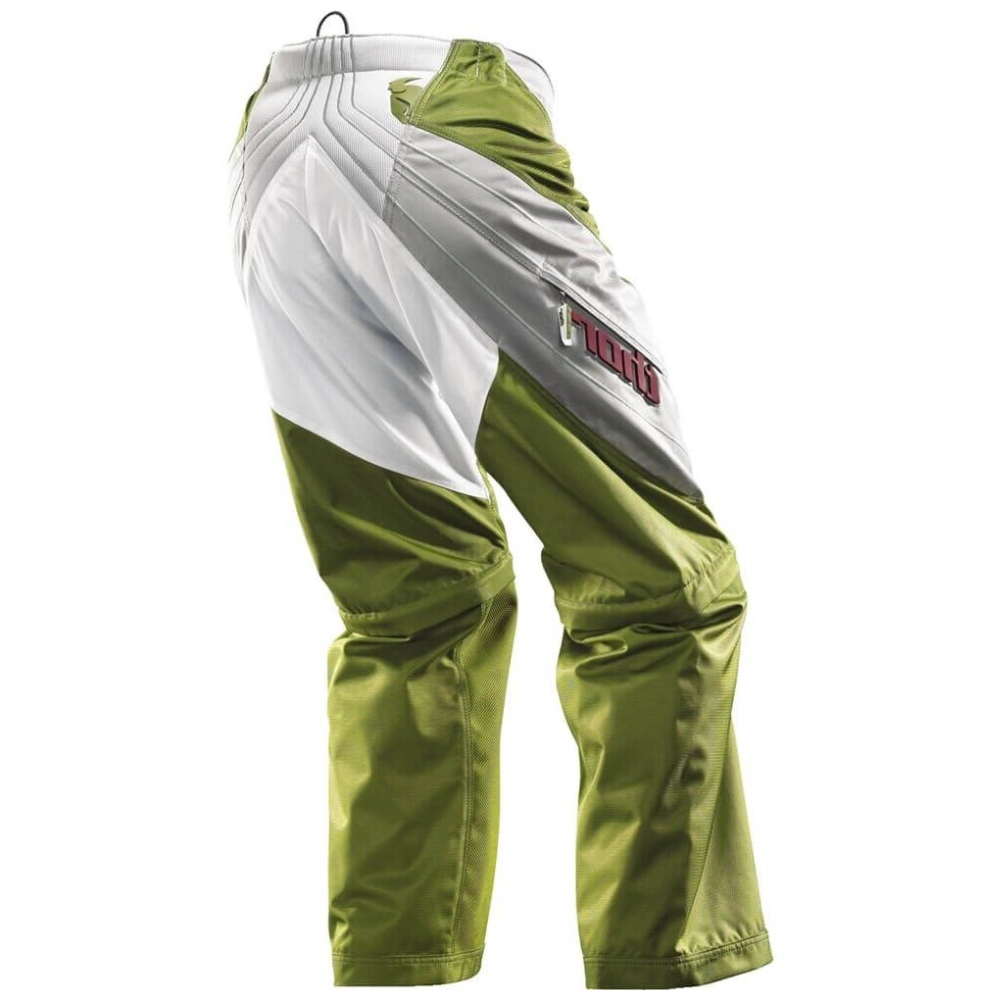 MC Auto: Thor Static Silver/Olive Pants