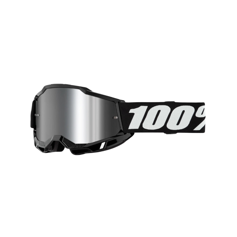 100% Accuri2 Session Silver Mirror Goggle