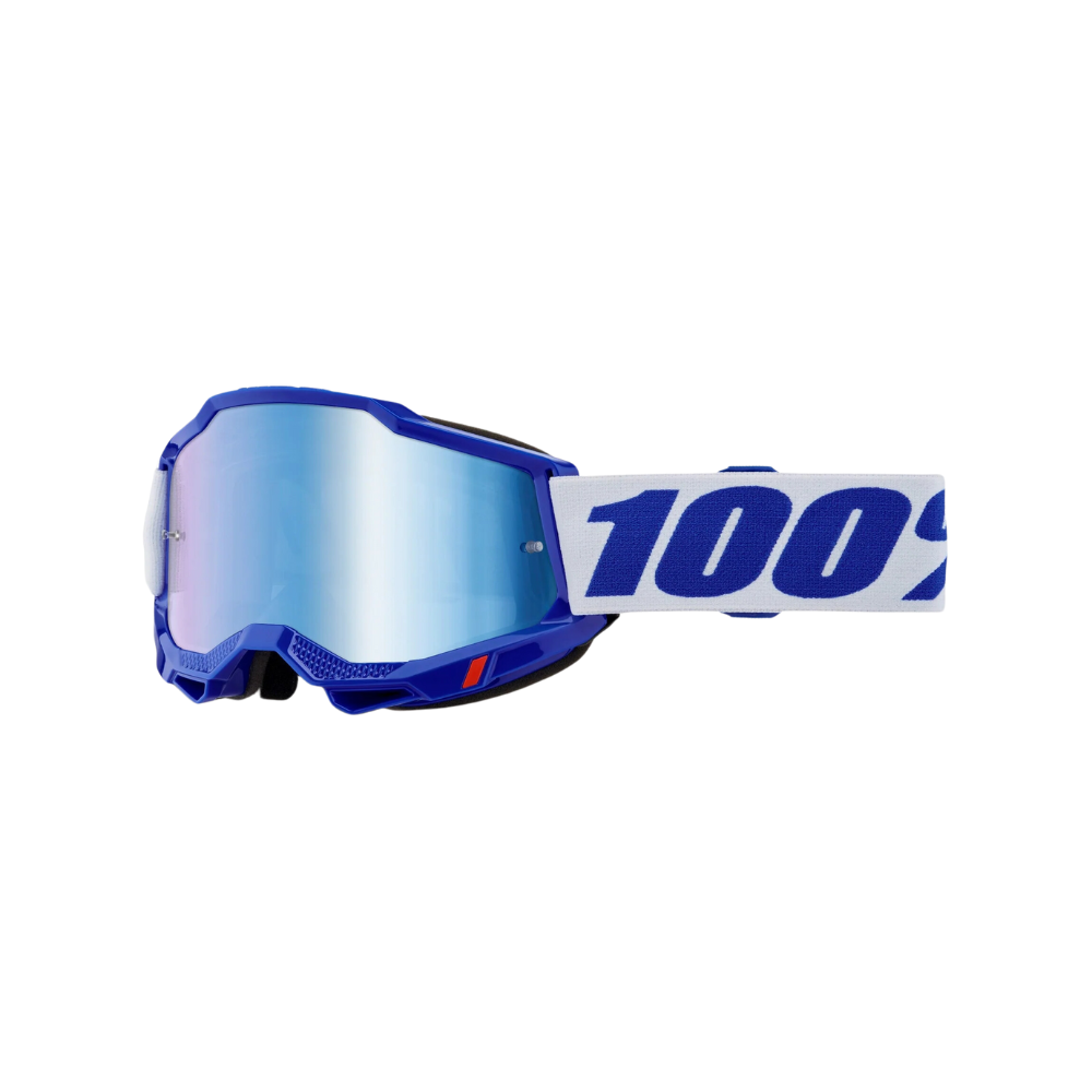 100% Accuri2 Blue/Blue Mirror Goggle