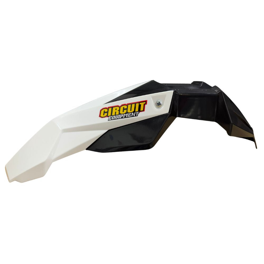 Circuit Equipment Black/White Stealth Front Fender