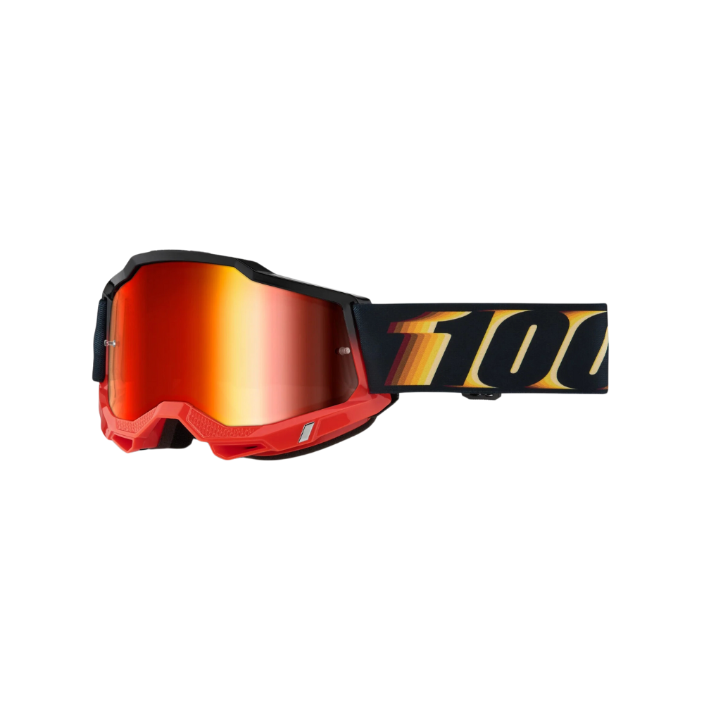 100% Accuri2 Stamino 2 Red Mirror Goggle