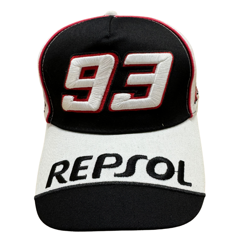 MCA Aftermarket Marques 93 Repsol White/Black Branded Cap