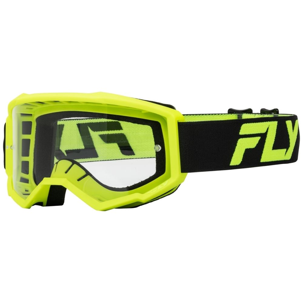 Fly Focus Hi-Vis/Black Clear Goggle