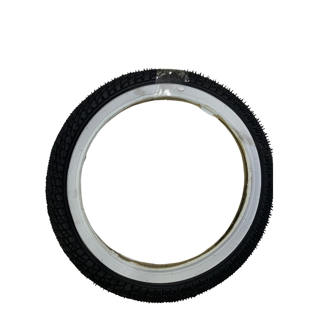 V-Slick Bicycle White Wall Tyre - 16x2.125