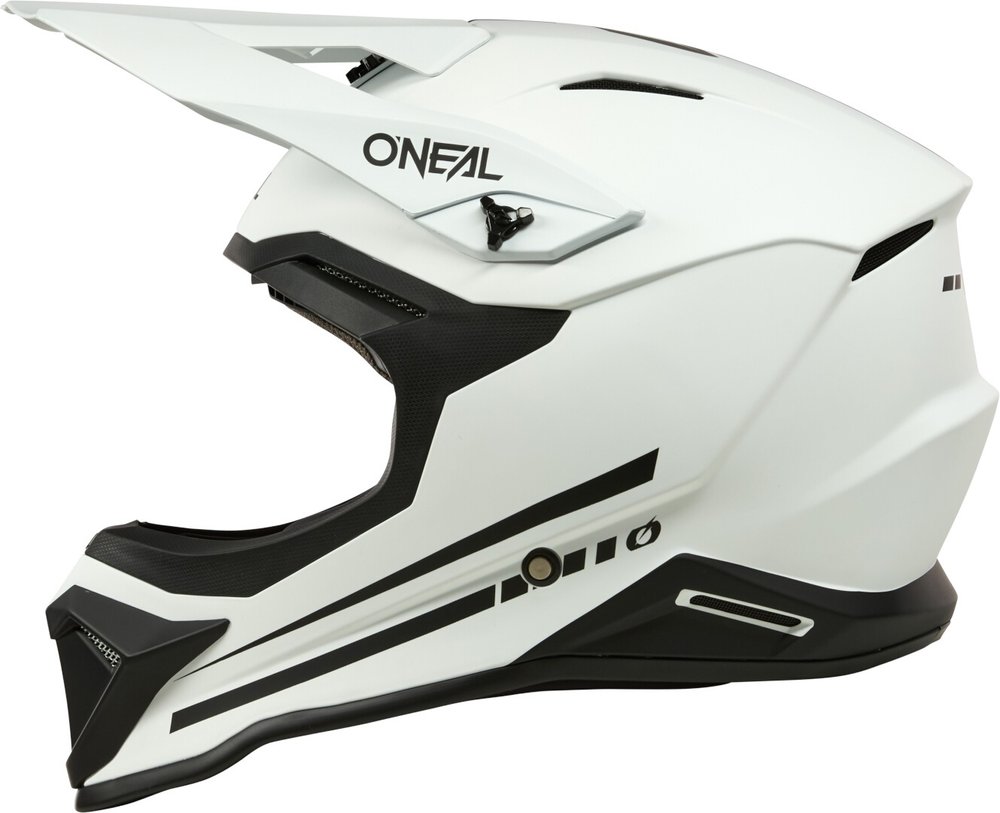 O'Neal 1S V.25 Solid White Helmet