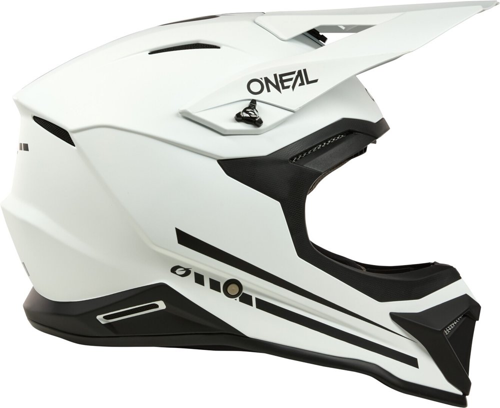 O'Neal 1S V.25 Solid White Helmet