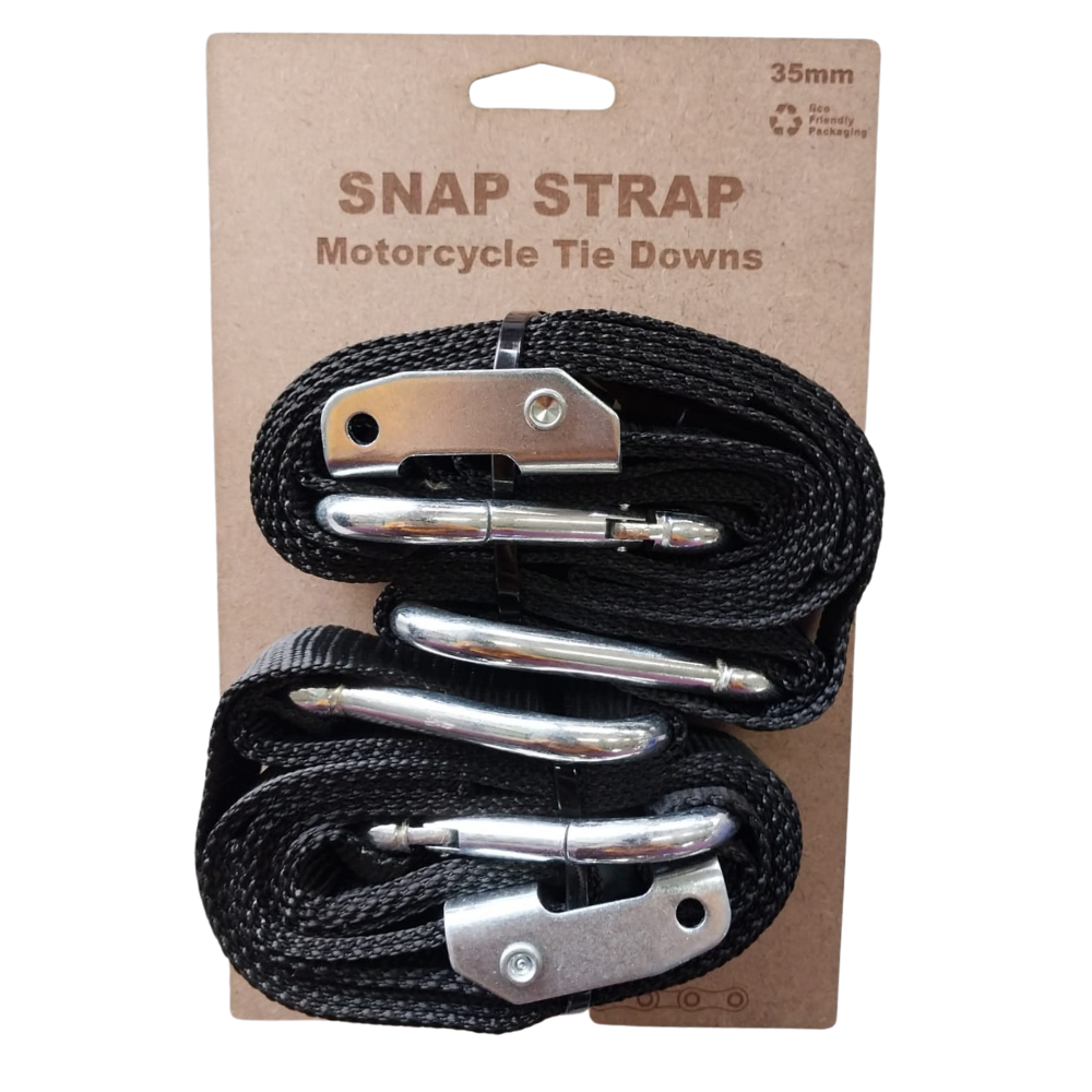 Snap Strap Soft Loop 35mm Motorcycle Tie Downs