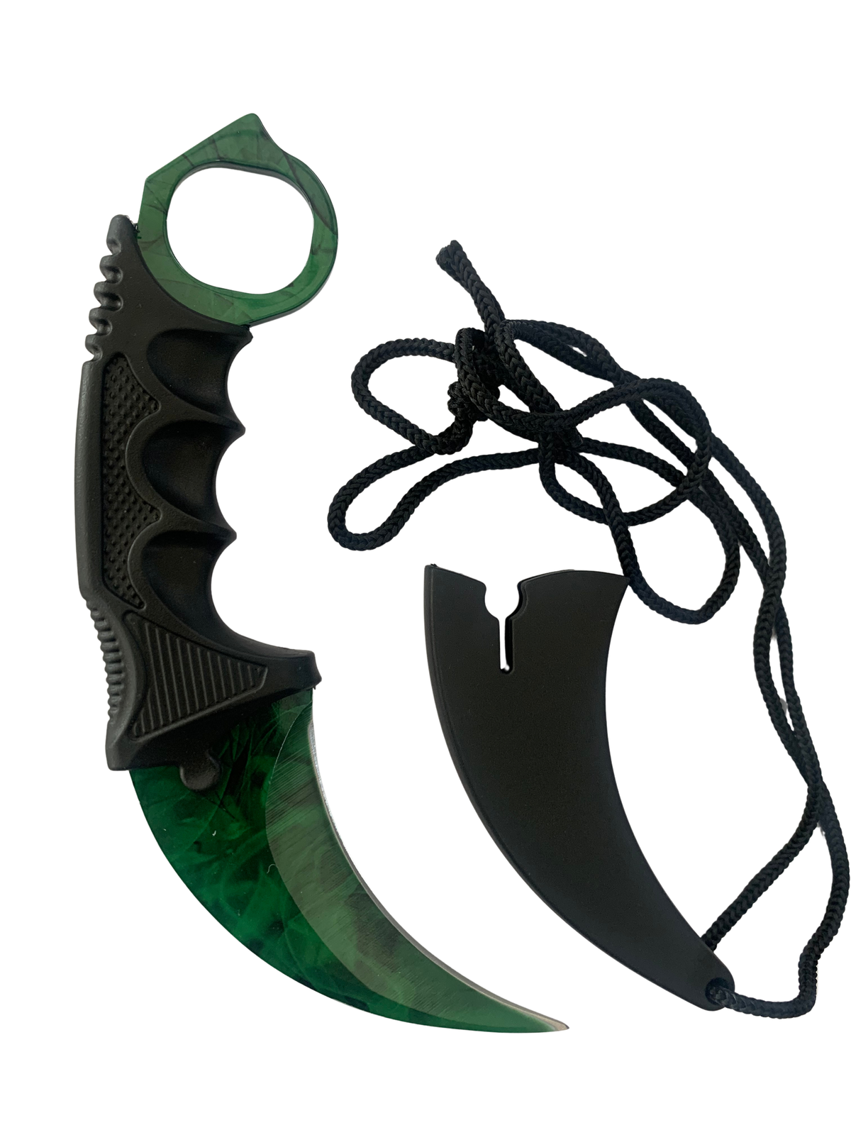 Karambit Self Defence Knife Green