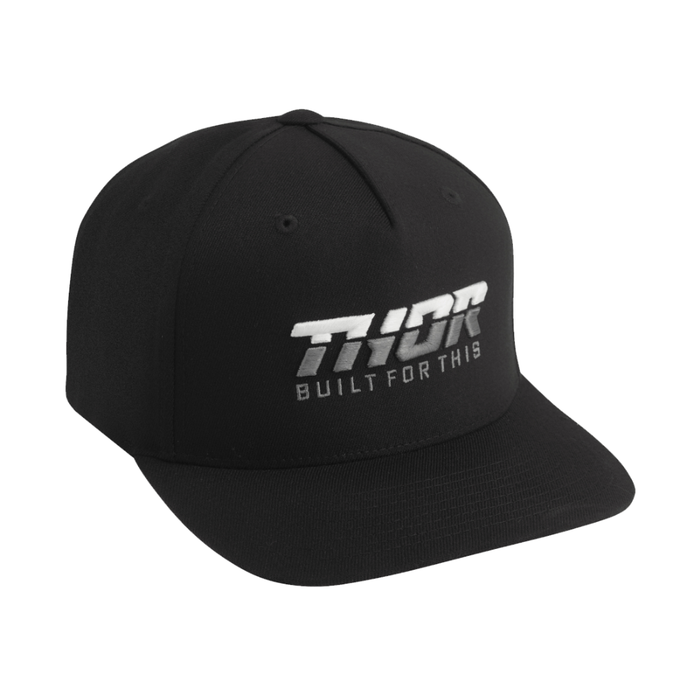 MC Auto: Thor Segment Black/Grey Snapback Curved Bill Hat