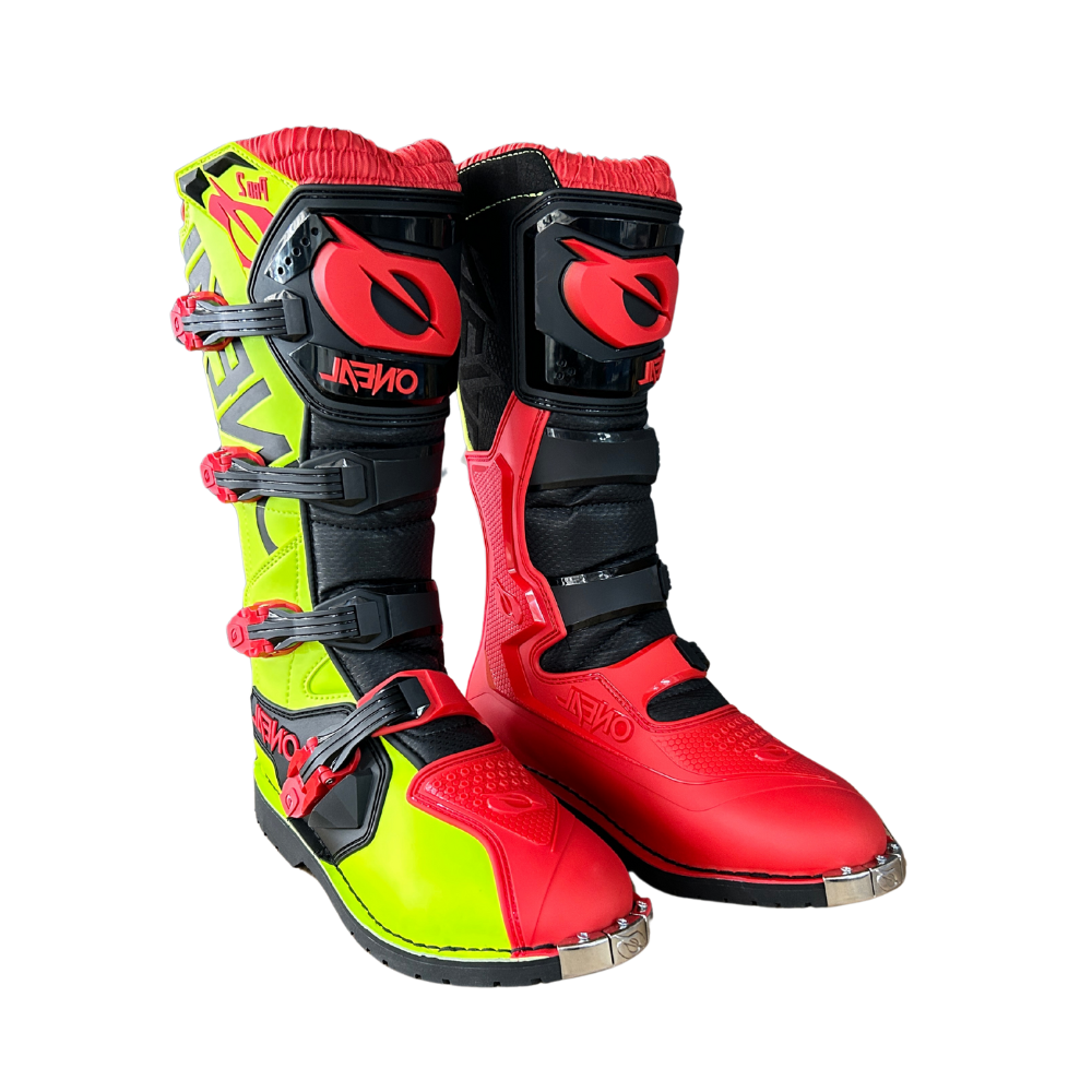 O'Neal Rider Pro 2 Yellow/Black/Red Boots