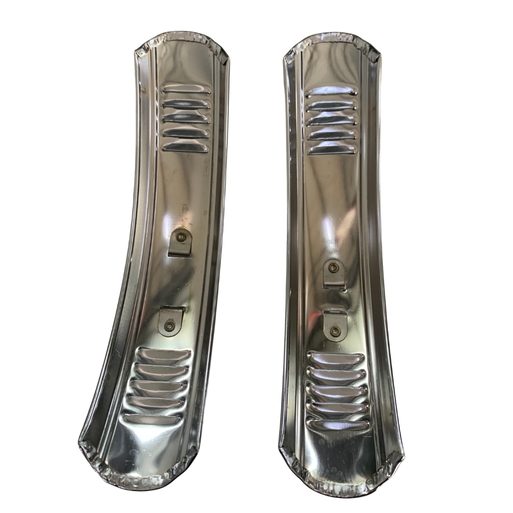 Aftermarket Chrome Plated Short Mud Guards