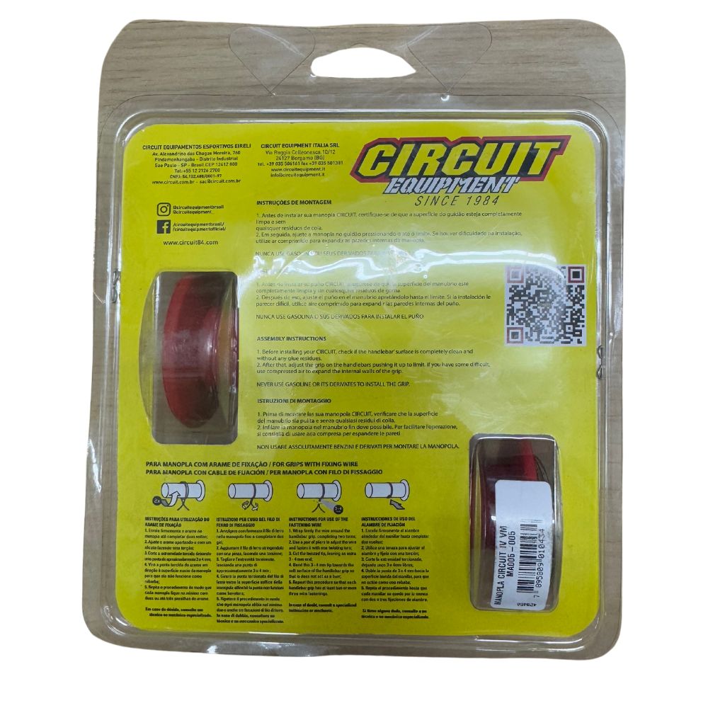 Circuit Equipment Circuit IV Red Grips