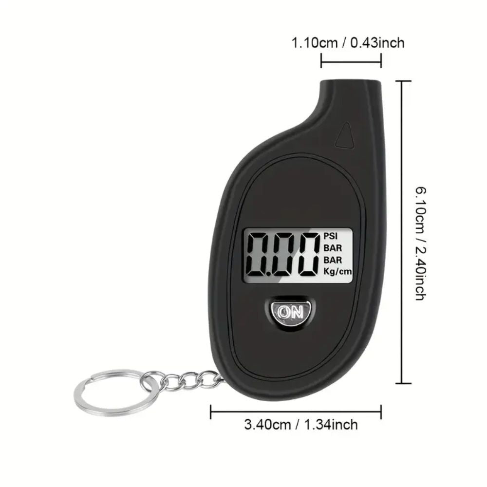 MCA Universal Digital Tyre Pressure Gauge