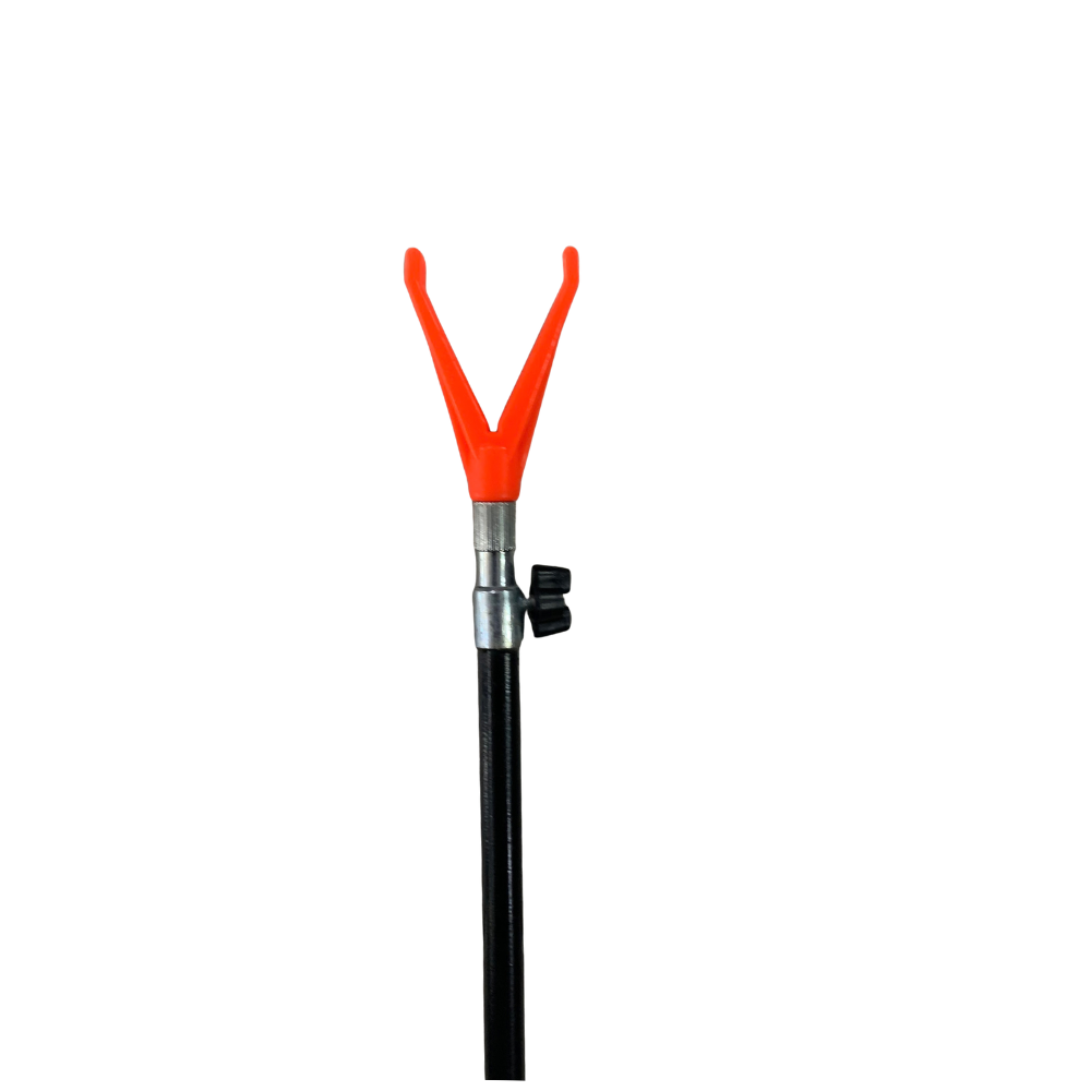 L&B Fishing Rod Stand 1.8m Orange V Clip