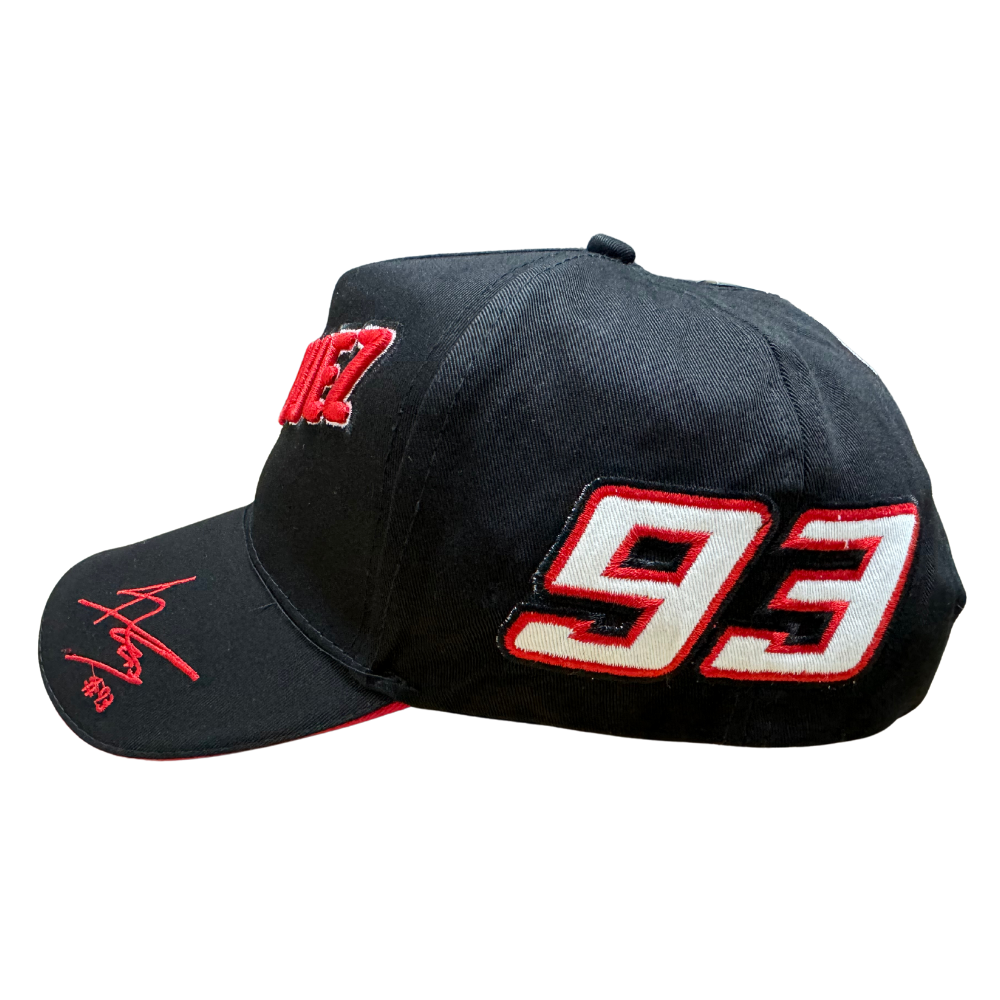 MCA Aftermarket Marques 93 Black Branded Cap