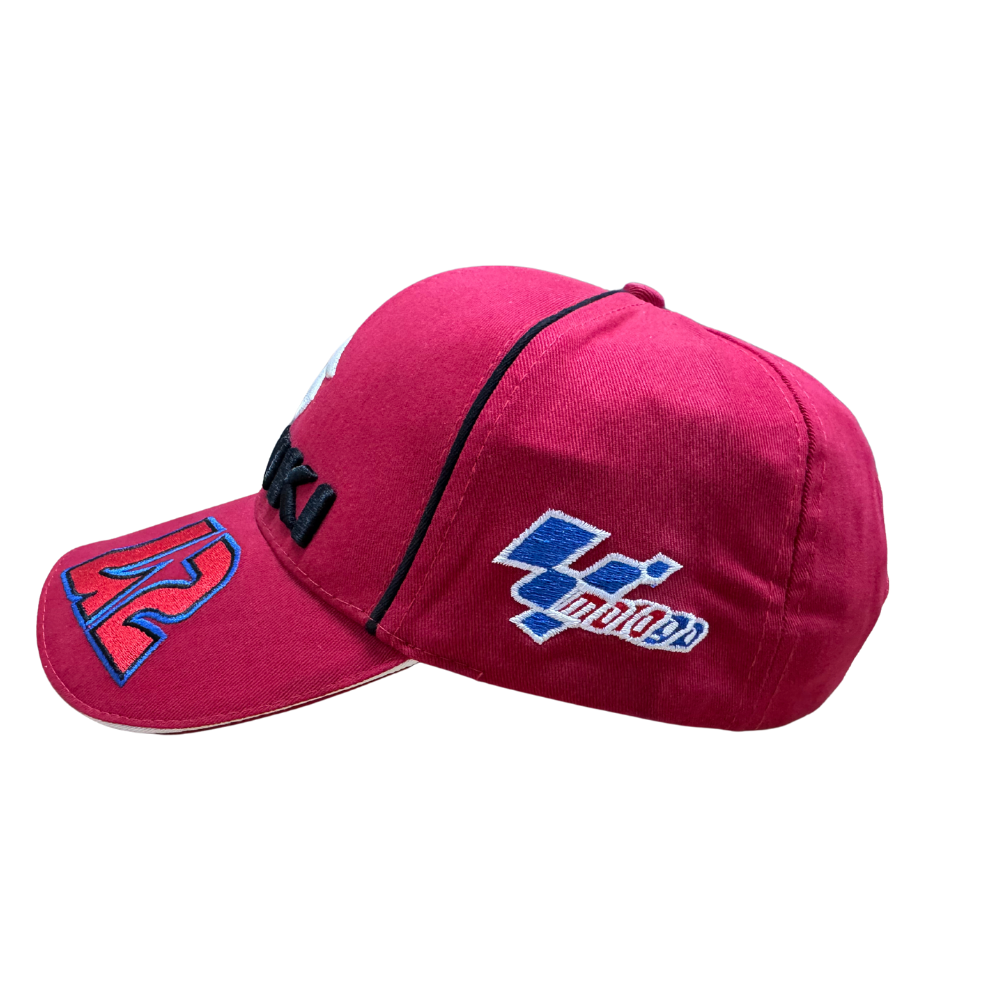 MCA Aftermarket Suzuki 42 Red Branded Cap