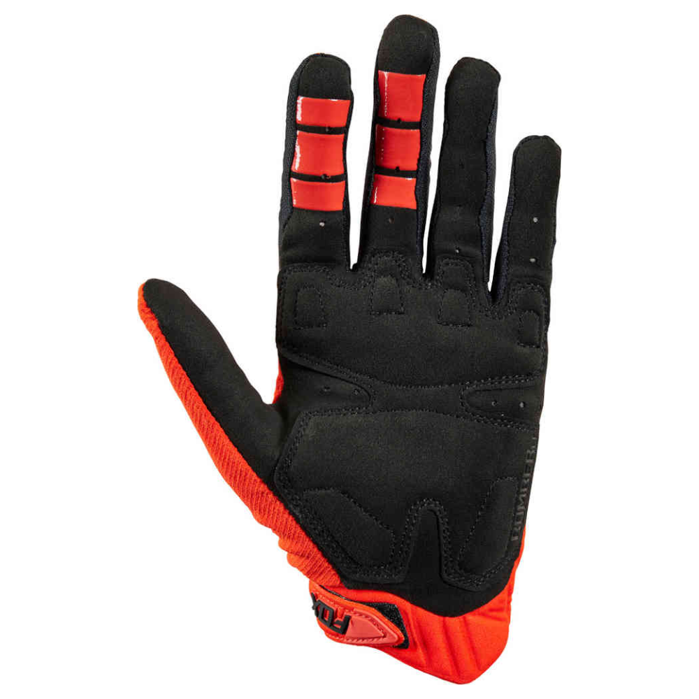 MC Auto: Fox Bomber LT Orange/Black Gloves