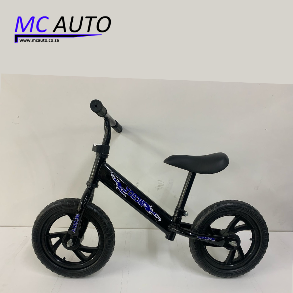 McCoy Black/Blue Balance Bicycle