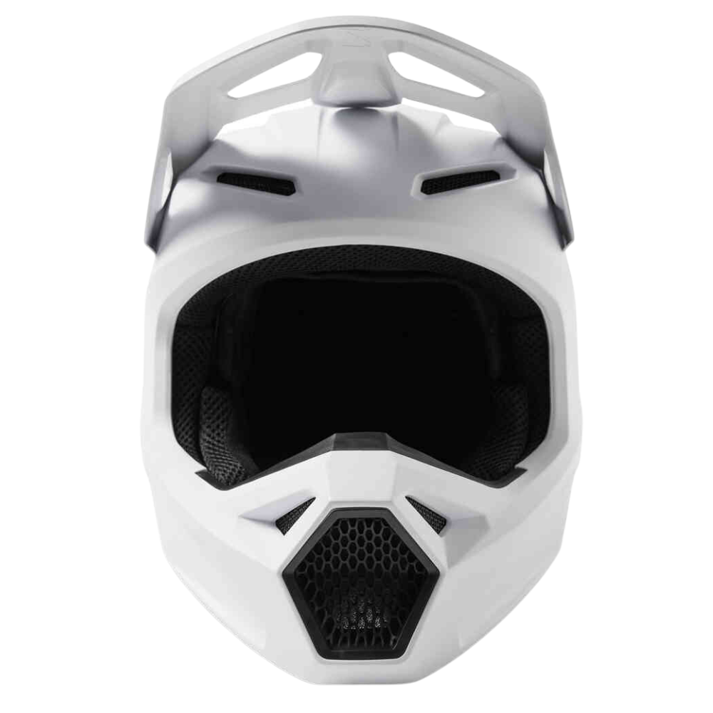 MC Auto: Fox V1 Plaic White Helmet
