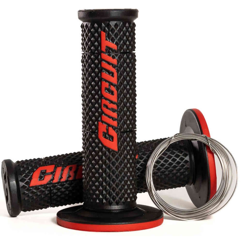 Circuit Equipment Circuit V Black/Red Racing Grips