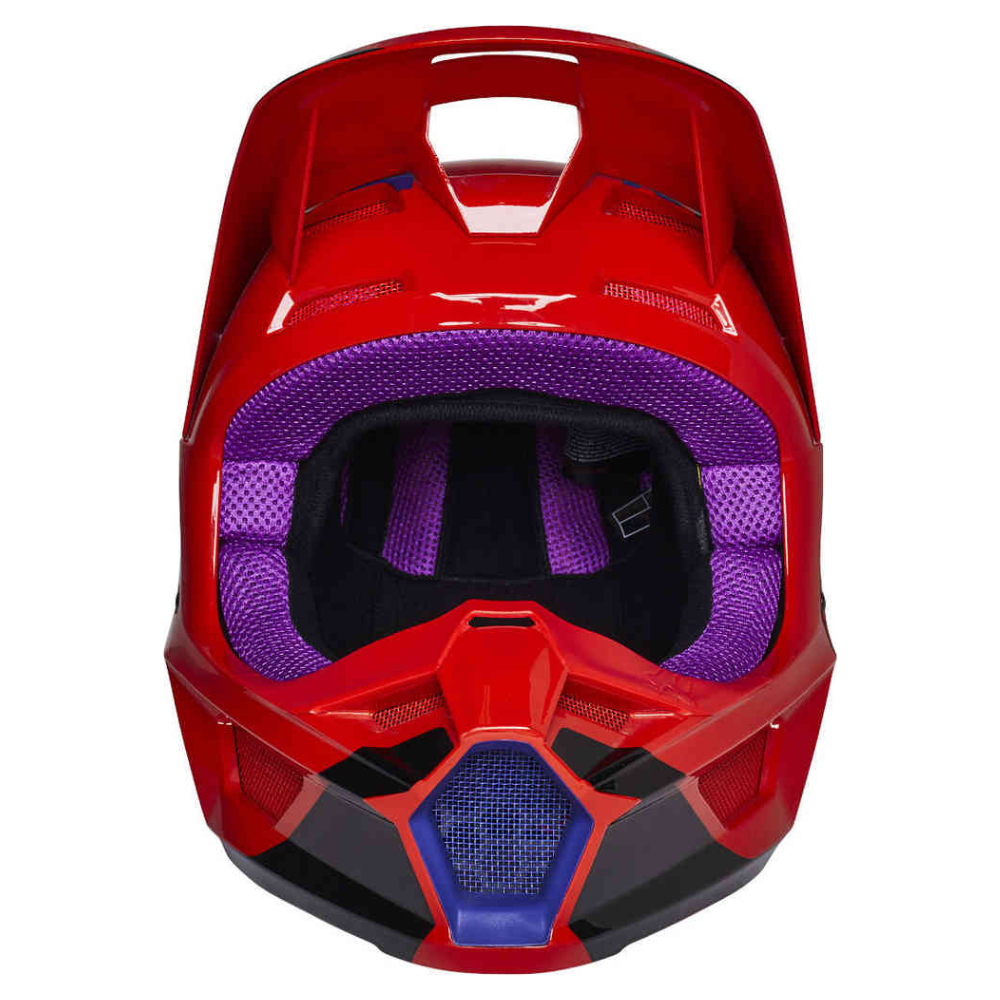 Fox V1 Venz Flo Red Helmet