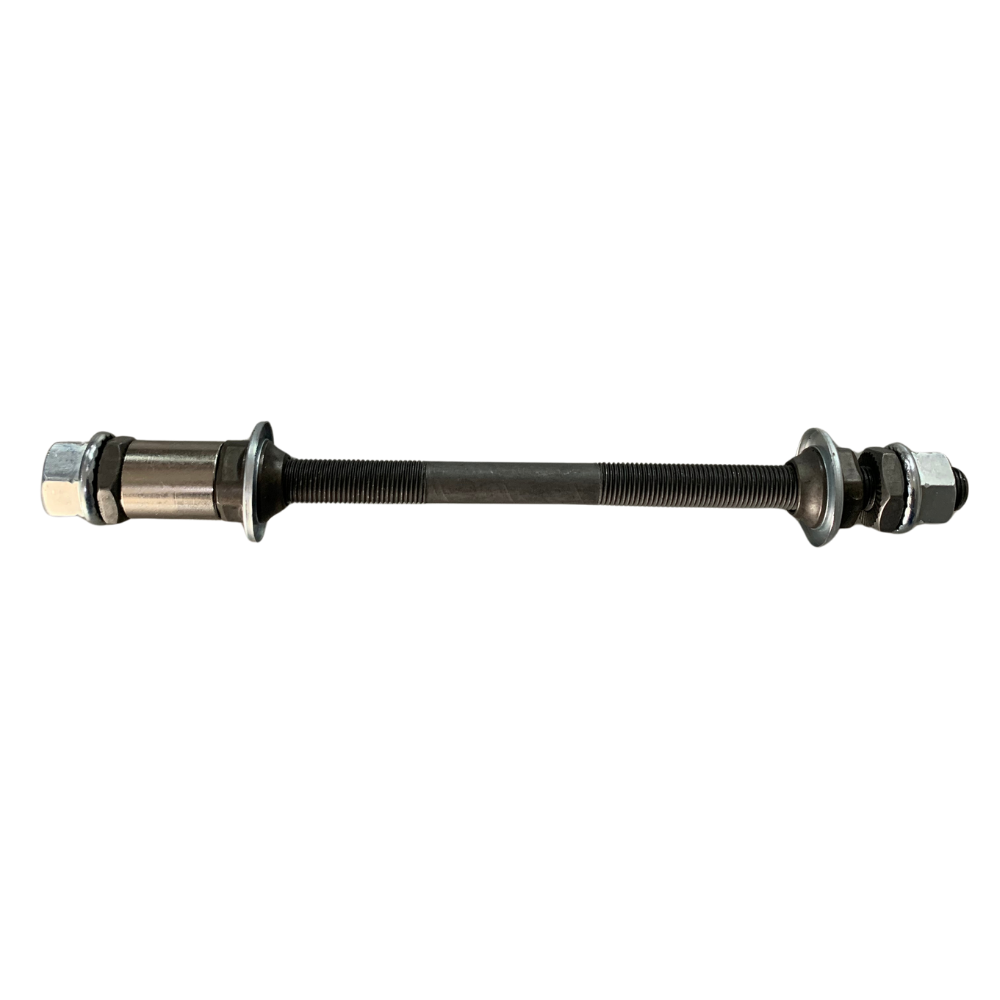 Aftermarket 3/8x190 MTB Grey Bicycle Rear Axle