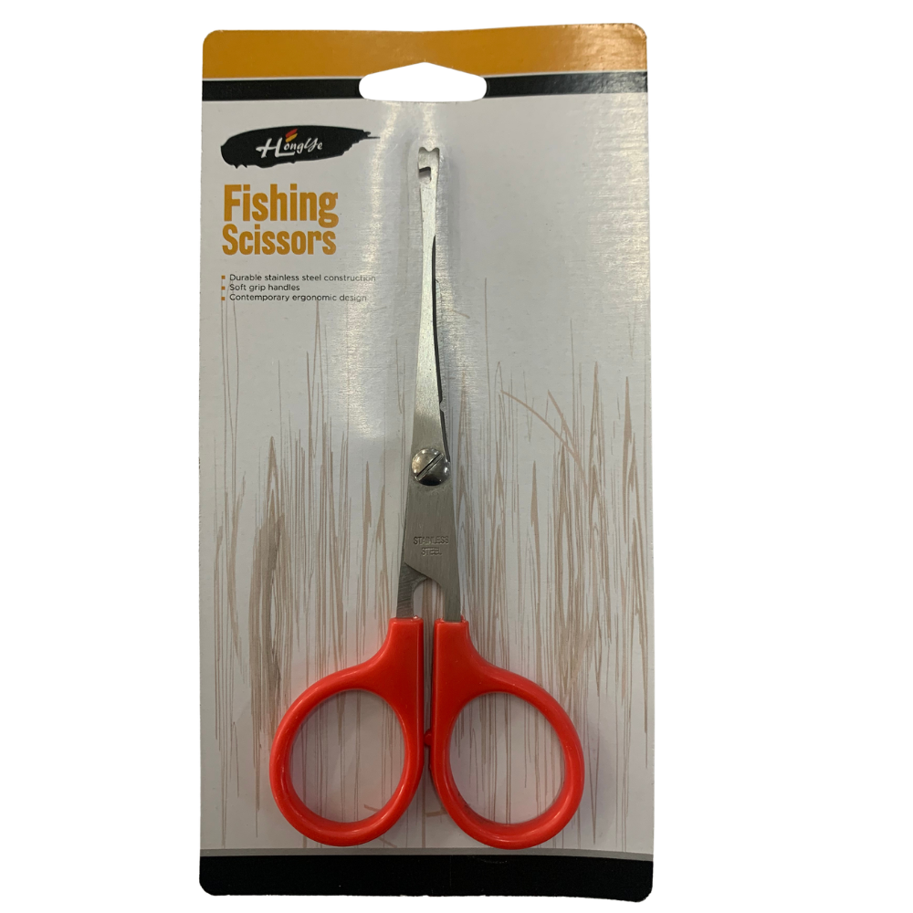 Hongye Fishing Scissor Red