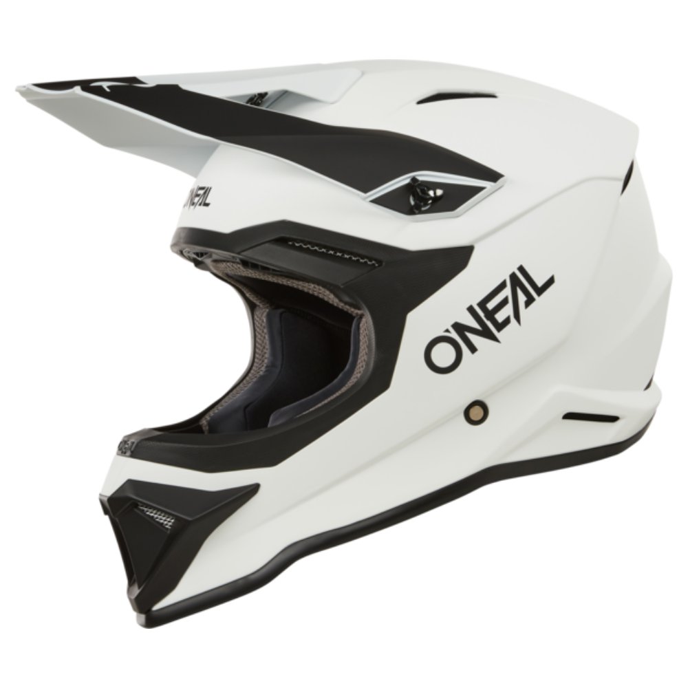 O'Neal 1S Stream V.24 Solid White Helmet