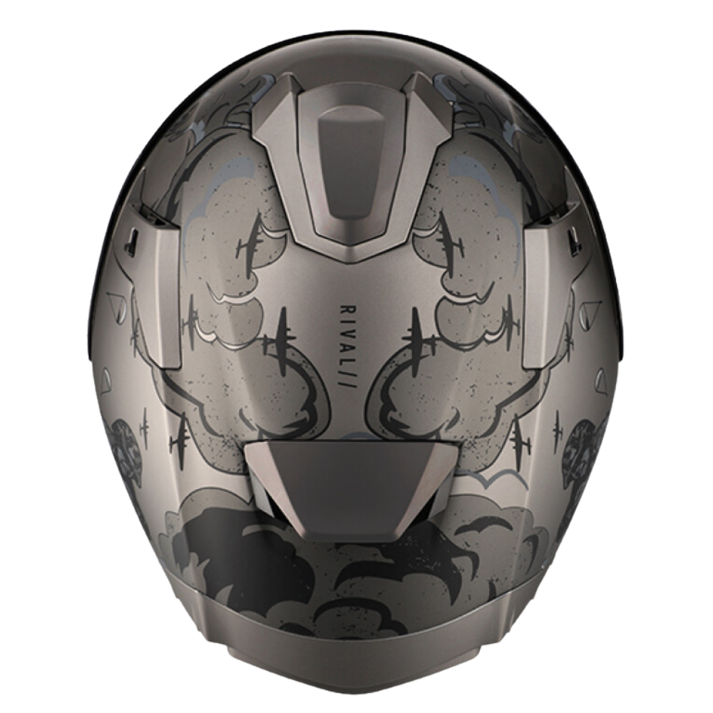 MC Auto: Spirit Rival Centurion Charcoal Helmet