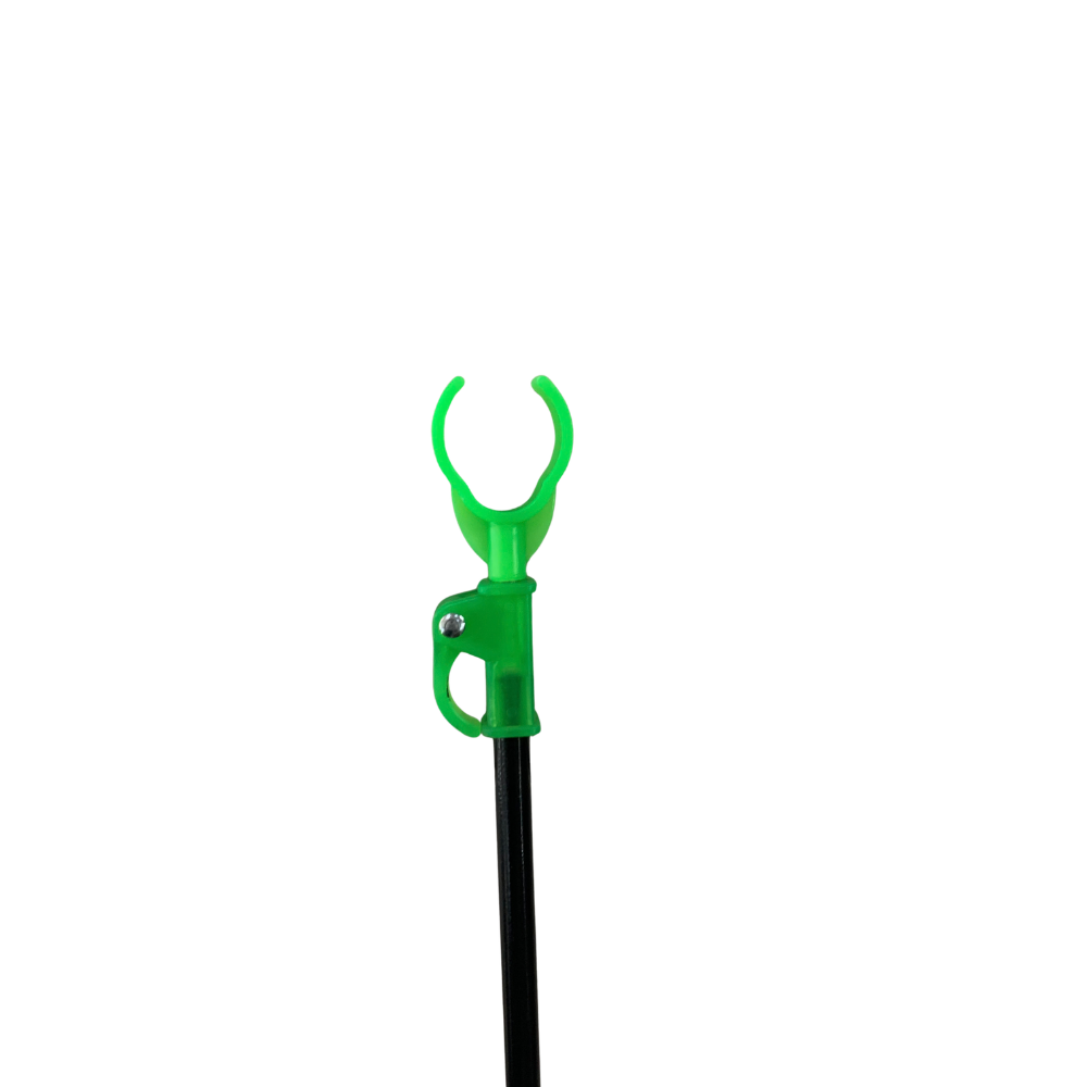 L&B Fishing Rod Stand 1.8m Green V Clip Type