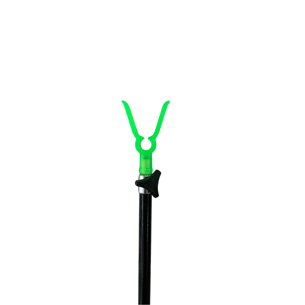 L&B Fishing Rod Stand 1.8m Green V Screw Type