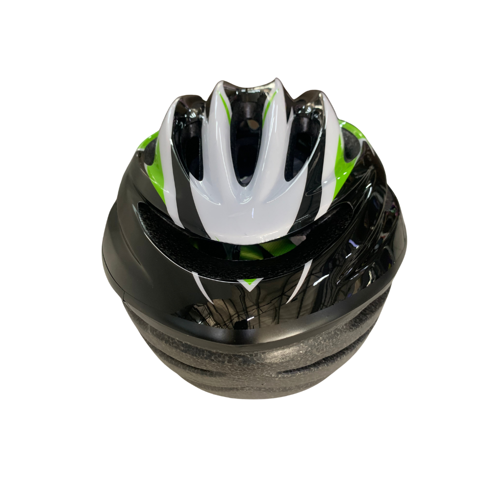 Santa Fee HB13 Green Adjustable Bicycle Helmet